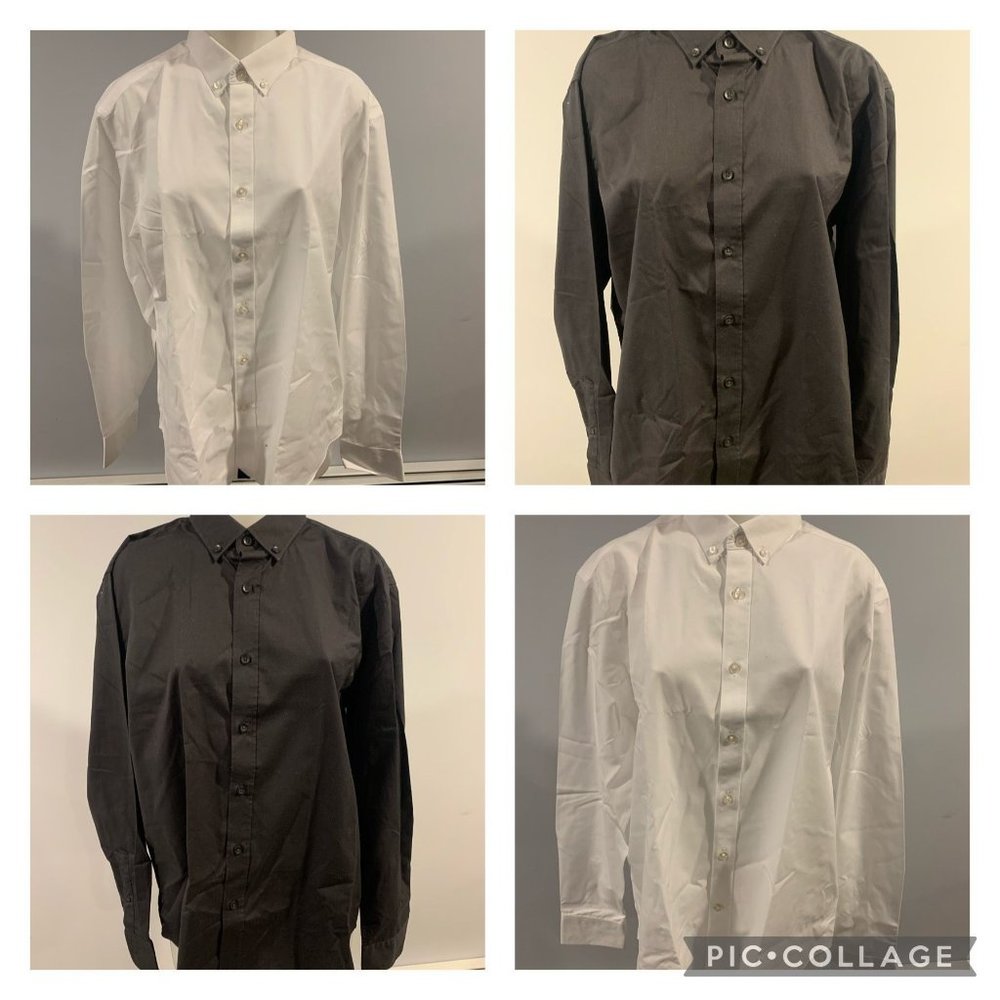 UNTUCKit Long Sleeve Polo Shirts Size L Lots of 4
